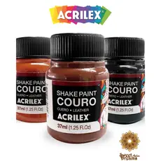 TINTA PINTA COURO SHAKE PAINT ACRILEX 1 UNIDADE