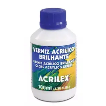 VERNIZ ACRÍLICO BRILHANTE ACRILEX 100 ML