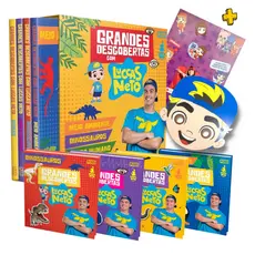 Kit Promocional Grandes Descobertas Com Luccas Neto
