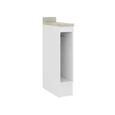 Nicho Toalheiro Milla MDF Branco 20cm Carraro