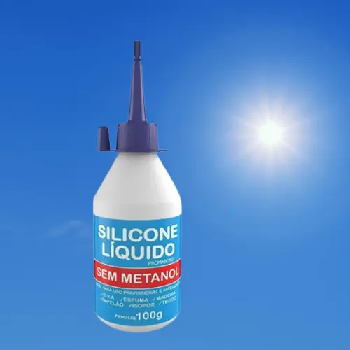 Cola Silicone Liquida Incolor P/ Artesanato 100ml Permabond.