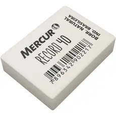 Kit 5 10 e 20 Borrachas Mercur/Tilibra Record Nº 40 MÉDIA Para Material Escolar