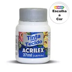 Tinta Tecido Fosca 37 ml - Escolha a Cor - Acrilex