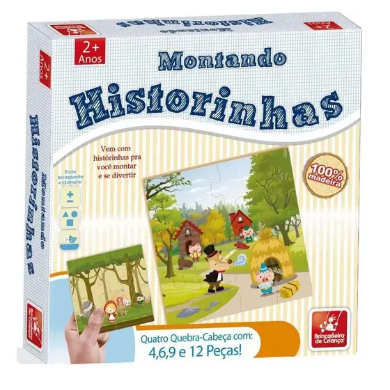 Montando Histórinhas - Brincadeira de Criança