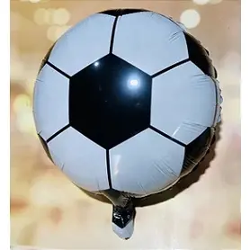 10/15/20/25/30/35/40/45/50 Balões Metalizado Bola Futebol 22cm