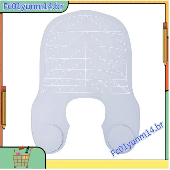 Coleira De Corte De Cabelo De Silicone , 1 Peça , Capa À Prova D'água , Listra , Salão De Cabeleireiro , Almofada