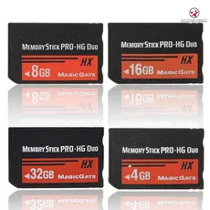 Cartão Flash MS Pro Duo HX Memory Stick Para Câmera Sony PSP Cybershot zctz4d8bet.br