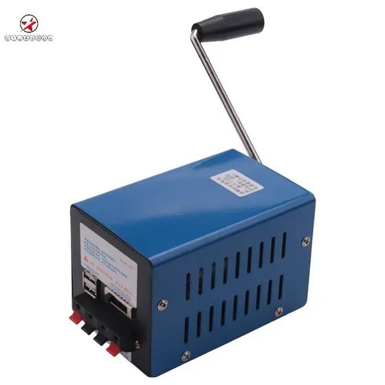 Carregador Dínamo De Alta Potência Portátil Emergência Mão Manivela Carregamento USB Sobrevivência Gerador zctz4d8bet.br