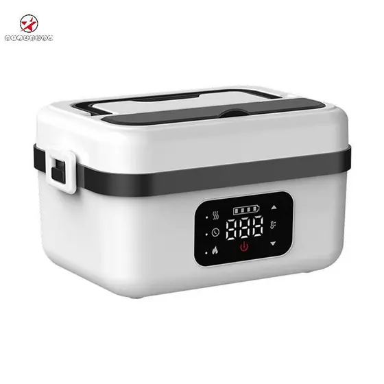 Lancheira Elétrica Sem Fio Com Autoaquecimento , 1L , Portátil , Para Adultos , Aquecedor De Alimentos Acampamento Inter