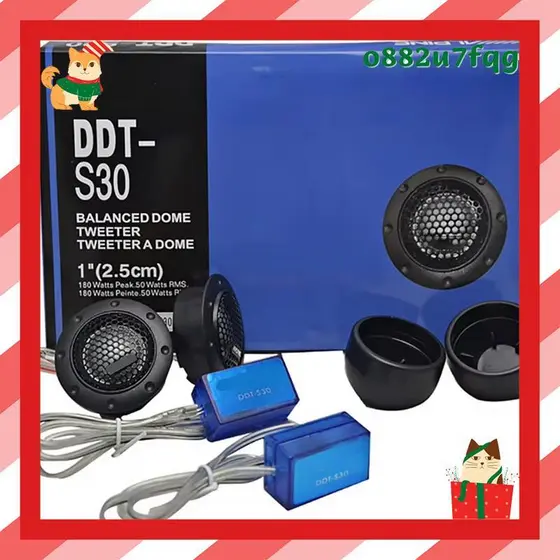 DDT-S30 1 Par De Tweeter De Carro Filme De Seda De Áudio Para Modificação 180W Alto-Falante o882u7fqg.br