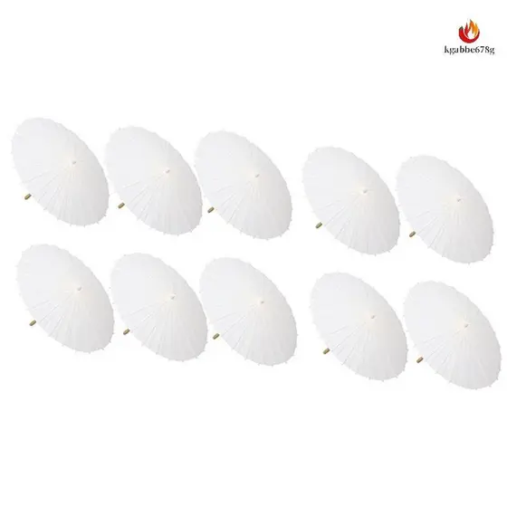 10PCS Guarda-Chuva De Papel Para Sol Festa De Casamento Bambu Favor Favorito Peças De Chuveiro Nupcial Adereços Fotográficos 23,6 Polegadas kgabbe678g.br