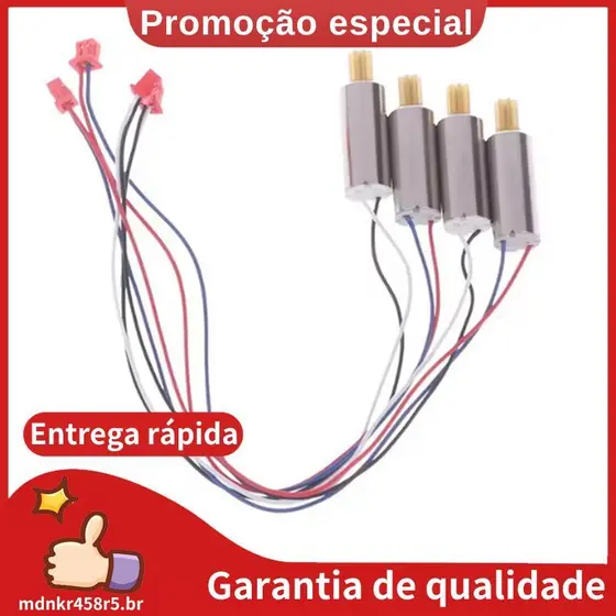 Motor Universal De Drone Dobrável Com Controle Remoto E88/E99 Para RC E88pro Quadrotor Peças Sobressalentes Motores Gran