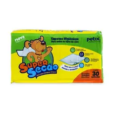 Tapete Higiênico Petix Supersecão Para Cães - 30 Unidades