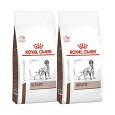 Kit 2 Ração Royal Canin Veterinary Hepatic Cães Adultos 2Kg