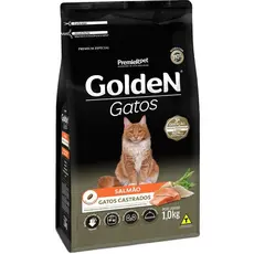 Ração PremieR GoldeN Para Gatos Castrados Salmão 1Kg