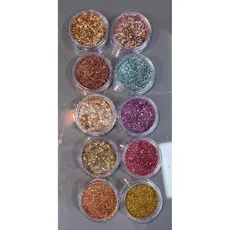Kit sombra Glitter solta flocadinhos-10 cores|useglow