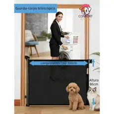 Cerca para animais de estimação / Portão de segurança infantil / Portão retrátil/cercado para cachorro