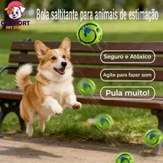 Brinquedos para cães, duráveis e mastigáveis, que ajudam a limpar os dentes; bola para gatos que emite som ao rolar