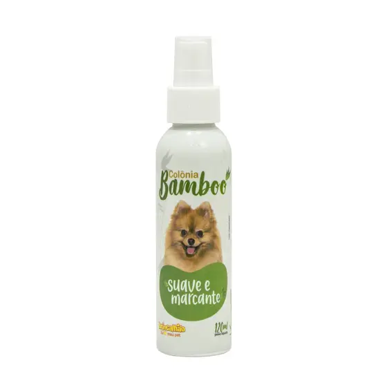 Perfume para Cães Colônia Pet Bamboo Brincalhão 120ml