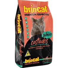 Ração para Gatos Castrados 2kg Salmão Brincat