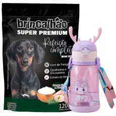 Ração Super Premium Raças Pequenas Brincalhão 1.2kg + Brinde Garrafinha