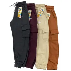 Calça Cargo Infantil Moletom Menino do 4 ao 16 | Roupa Infantil Confortável e Estilosa