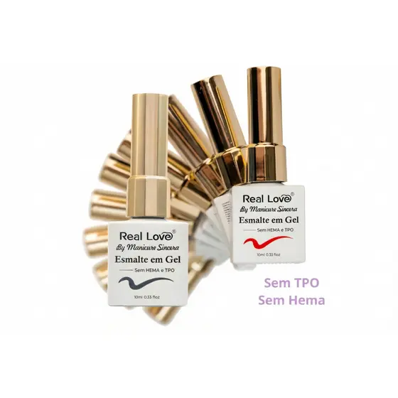 Esmalte em Gel sem TPO e sem Hema Manicure Sincera 10 ml - Real Love