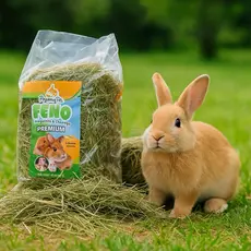 Feno Premium Para Coelho, Hamster, Porquinho Da Índia 1kg