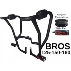 Protetor Para BROS 125 - 150 - 160 NXR Carenagem Tanque Motor Mata Cachorro Slider