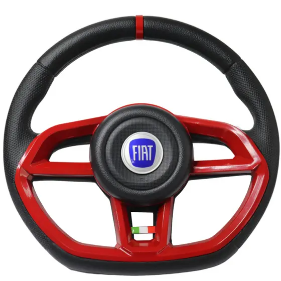 Volante Esportivo Gti Vermelho Fiat Uno Mile Fire Palio Marea Brava Siena Strada Punto Stilo Ducato