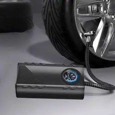 Compressor de Ar Portátil 12V para Carro – Bomba de Pneu Emergencial