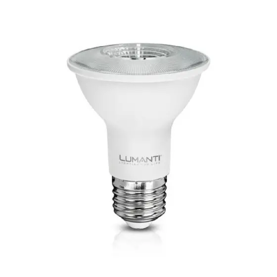Kit com 10 Lâmpadas Led Par20  6,5W 6500K Branco Frio - LUMANTI