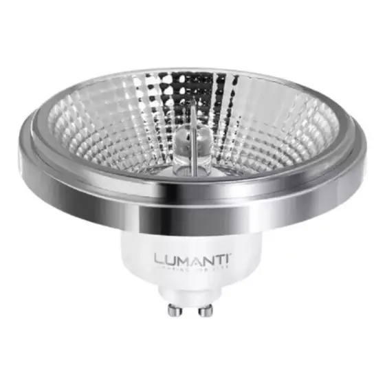 Lâmpada Led Refletora AR111 GU10 12W 24G 3000K Branco Quente