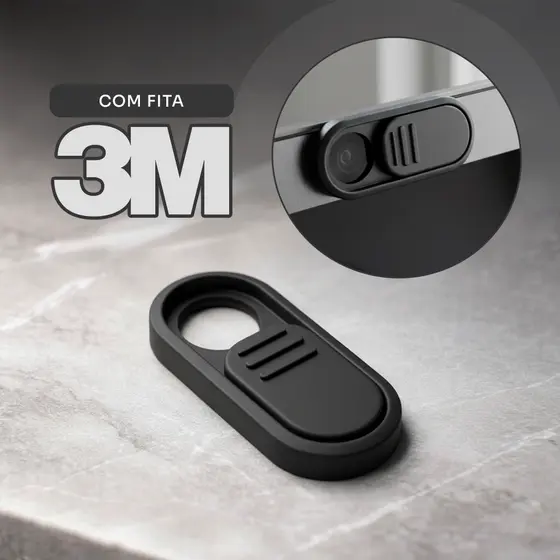 Protetor Tampa Câmera Webcam Anti-espião Notbook Celular Tablet