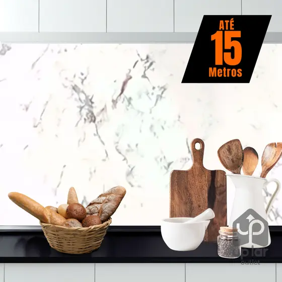 Papel de Parede PREMIUM Rolo 5 Metros Autoadesivo Mármore Adesivo Sala Quarto Cozinha 5mx45cm