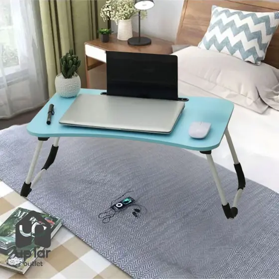 Mesa Retrátil Portátil para Notebook Home Office Apoio Cama Sofá Multiuso