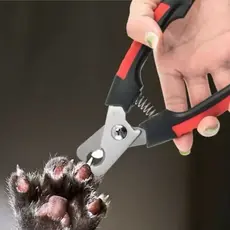 Alicate Cortador Pet de Unhas Premium para Gatos e Cachorros - 12cm
