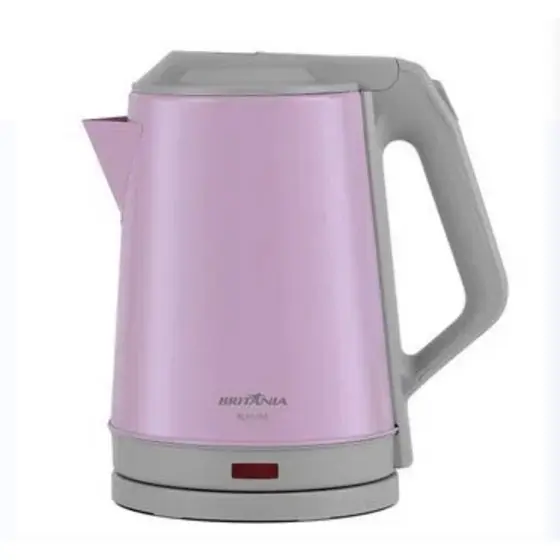 Jarra Elétrica Chaleira Elétrica Britânia BCH12RS Inox Rosa 1,9L