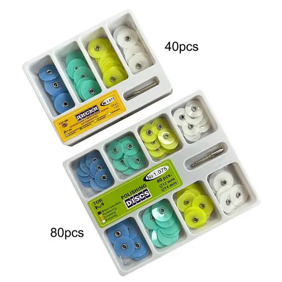 Kit 80 Discos De Polimento 1071 E 1075