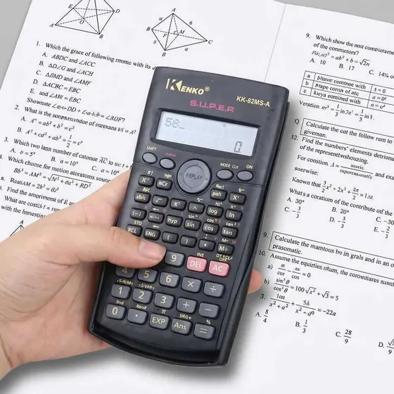 Calculadora Científica 240 Funções MT068 Para Estudos Provas Faculdade Curso