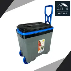 Cooler Caixa Termica 34 Litros com Rodinha Camping Pesca Praia Caixa Térmica 34 litros