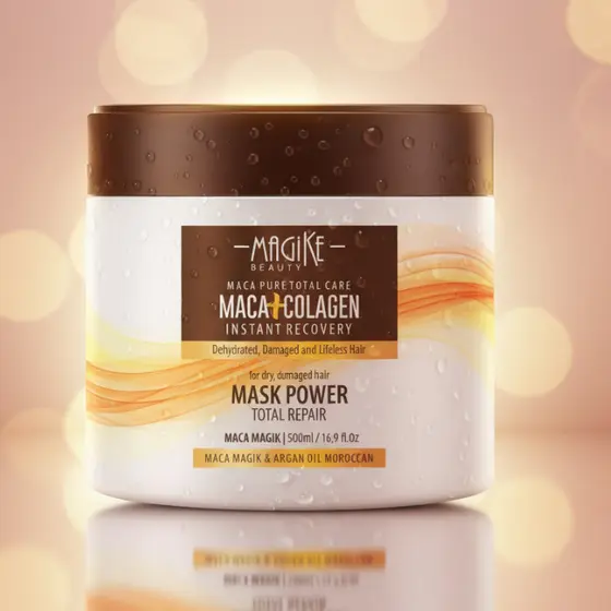 Máscara macadamia e   Colágeno Original  500ml – Nutrição, Reconstrução, Liso absoluto