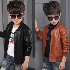 Jaqueta Infantil Masculina De Veludo Sem Veludo Quente