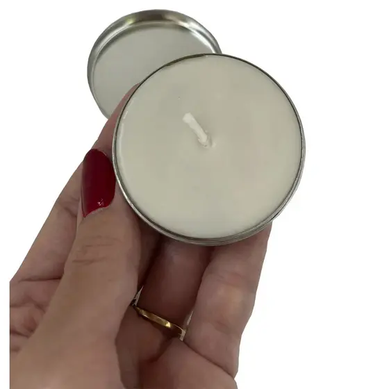 KIT 15 LATINHAS VELA SEM PERSONALIZAR PERFUMADAS AROMATIZADAS