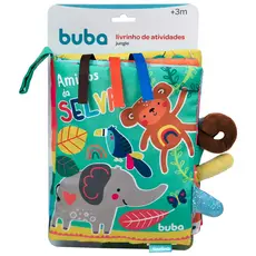 Livrinho de Atividades Sensorial Selva Jungle Buba