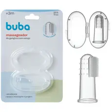 Massageador de Gengiva de Bebê com Estojo Buba Higiene Oral