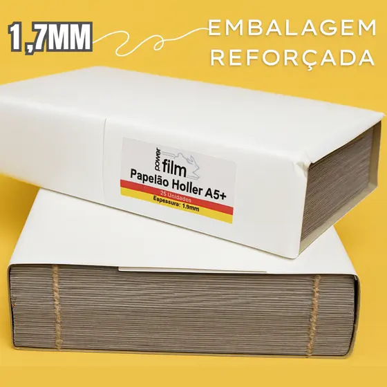 Kit 50 Placas Capa Agenda A5+ 15,5x21,5cm Papelão Paraná 1,7mm