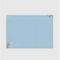 Bloco Planejamento Mensal Tematico Com Obras Papel Offset 24 Folhas