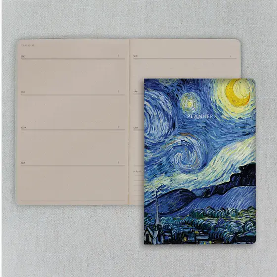 Planner Semanal Para Organização Metas E Controle Financeiro 13,5x20cm