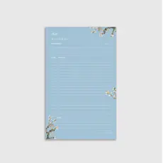 Bloco Planner Diário Papel Offset 50 Folhas Temático Com Obras de Artes